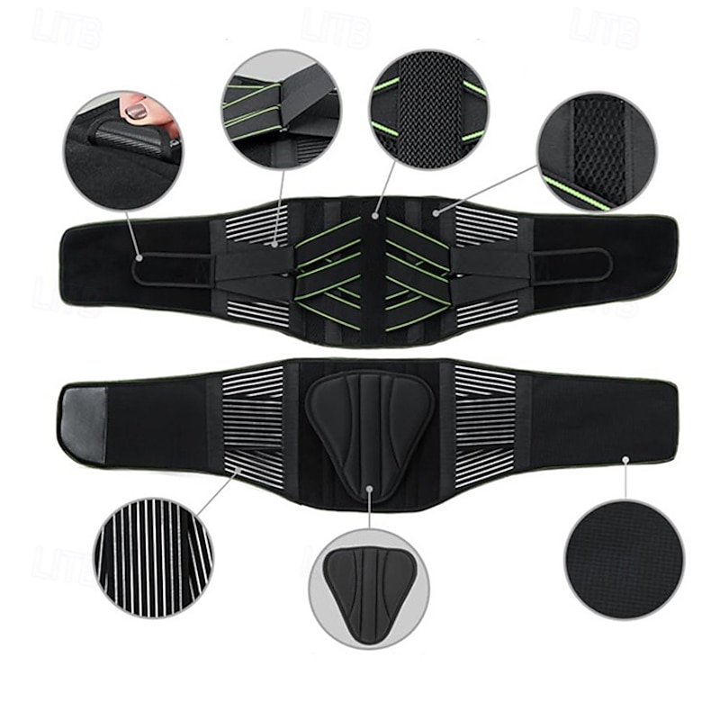 Back Brace for Lower Back Pain Relief for Women/Men with Lumbar Pad, Back Support Belt for Heavy Lifting, Sedentariness, Breathable Lumbar Support for Herniated Disc, Sciatica2