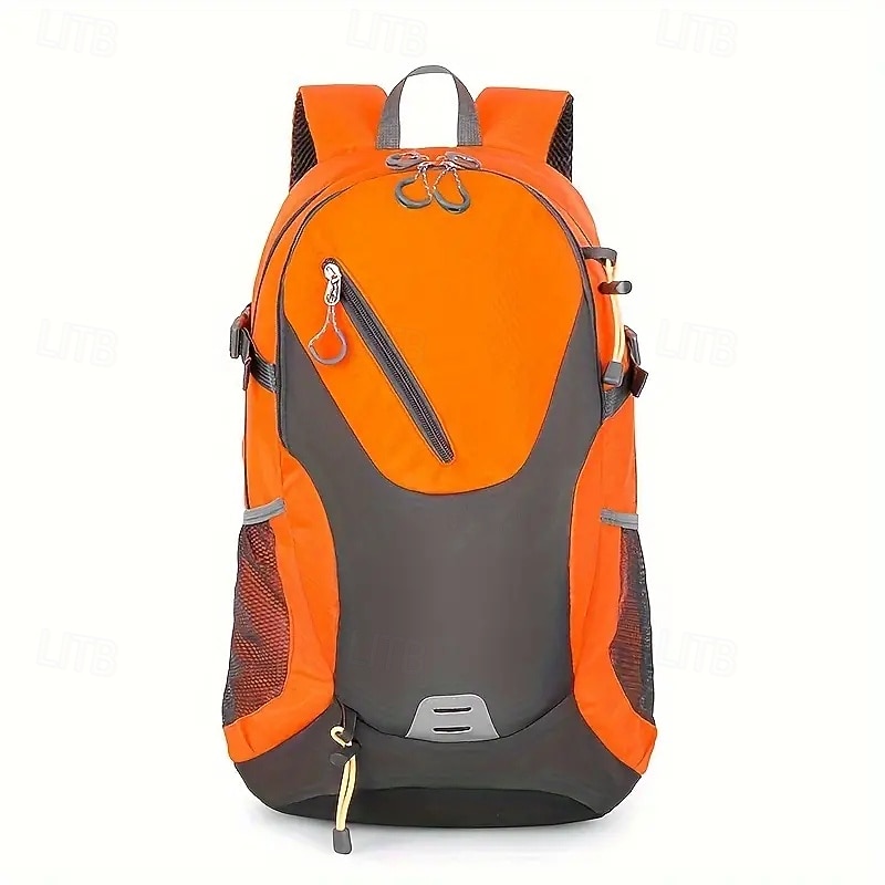 40 L Daypack Rucksack Zipper Multi Pocket Wearable Durable Outdoor Hiking Camping Military Nylon Black Pink Red3