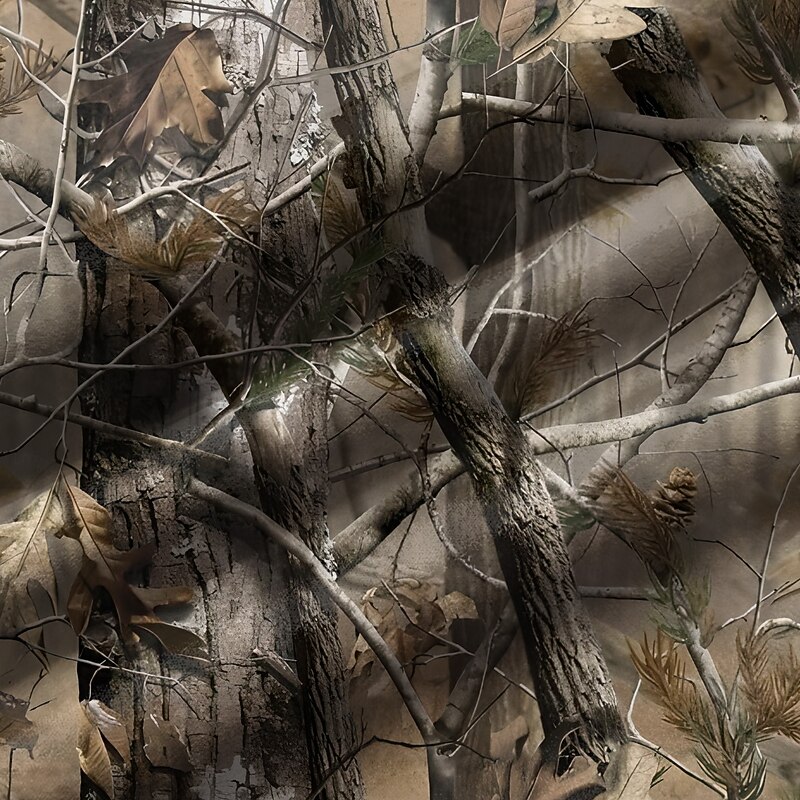 Men's Camo / Camouflage Fleece Sweatpants Drawstring Elastic Waist Vintage Casual Outdoor Home Dailywear Pocket Thermal Winter 3D Print Gray3