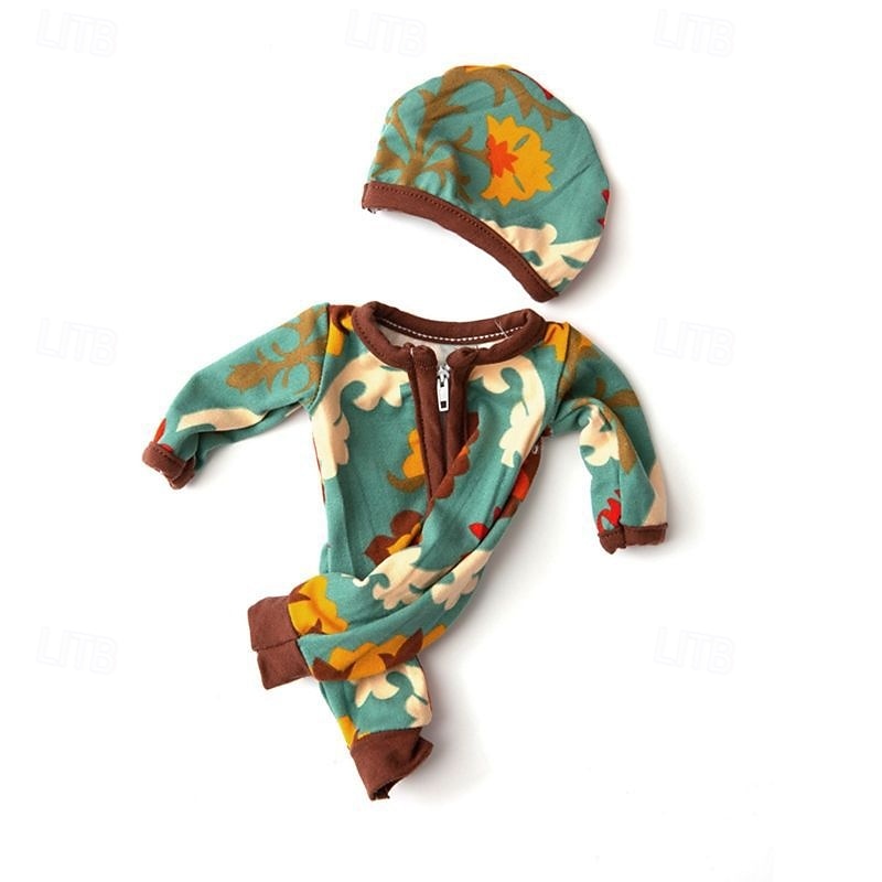 Realistic Reborn Baby Doll Clothes 10 inch Outfits Clothing Set Accessories Suitable for Reborn Babies and Newborns(WITHOUT DOLL)4