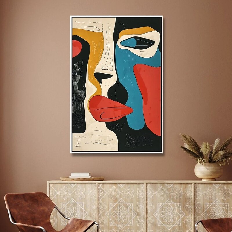 Handmade Pablo Picasso Women Abstract Canvas Art Painting Pablo Picasso style oil Painting for Living Room Bedroom Home Decor Wall Art painting for bedroom living room artwork4
