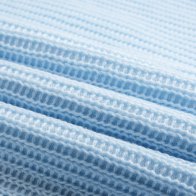 Men's Short Sleeve Shirt Ribbed Knit tee Tee Top Short Sleeve V Neck Summer Fall Winter Solid Color Pit Strip Sports Daily Classic Style Outdoor Casual Light Blue Black White Top Tee for Men4