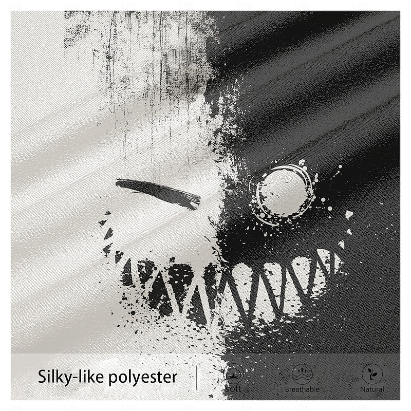 Men's Smile Face T Shirt Long Sleeve T shirt 3D Print Crew Neck Shirt Fashion Designer Street Casual Daily Black / White Summer Spring Fall Clothing Apparel S M L XL XXL XXXL3