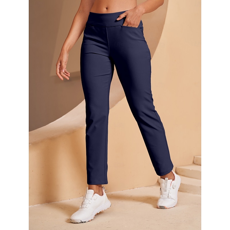 Women's Golf 28inch Ankle Pant Sun Protection Slim-Fit Stretch Ladies Golf Attire Clothes Outfits Wear Apparel4