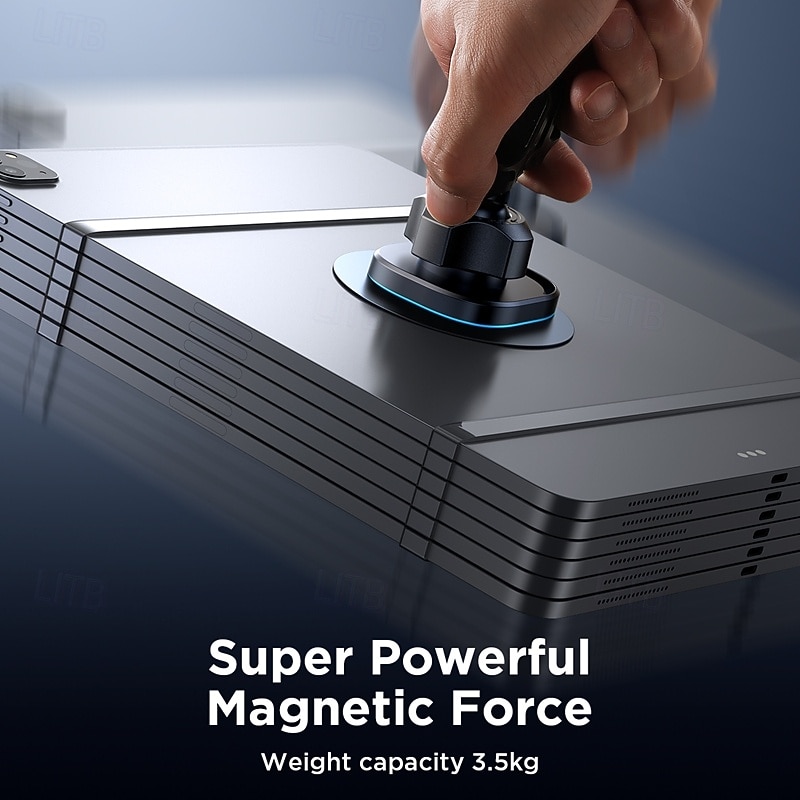 Dashboard Phone Holder Rotatable Magnetic Phone Holder for Car Dashboard Compatible with All Mobile Phone Phone Accessory3