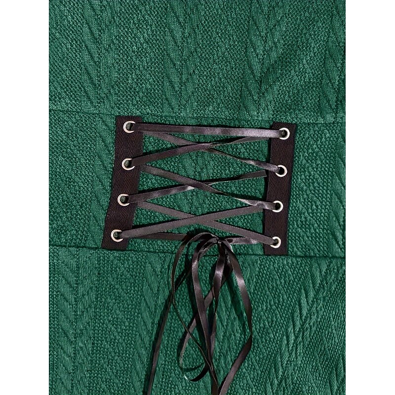 Retro Vintage Punk & Gothic Medieval Dress Masquerade Plague Doctor Fancy Dress Women's Viking Fantasy Masquerade Party Adults' Dress4