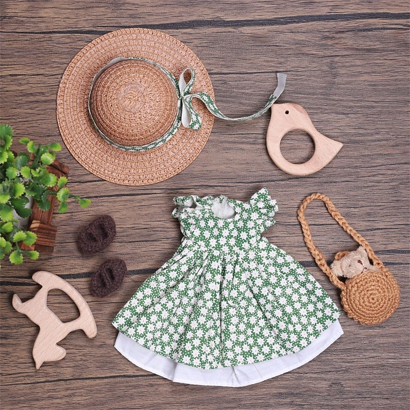 Handmade Waldorf Doll Clothes Set for 12 inch Doll Handmade Muppet Doll for Christmas Gifts2