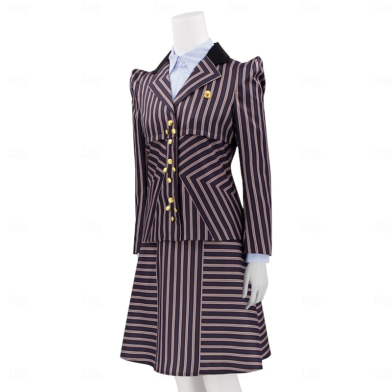 Witch Fairy Elphaba Outfits Costume Suits & Blazers Movie TV Theme Costumes Movie Cosplay for Women's Adults' Halloween Carnival Mardi Gras Performance Party Stage2