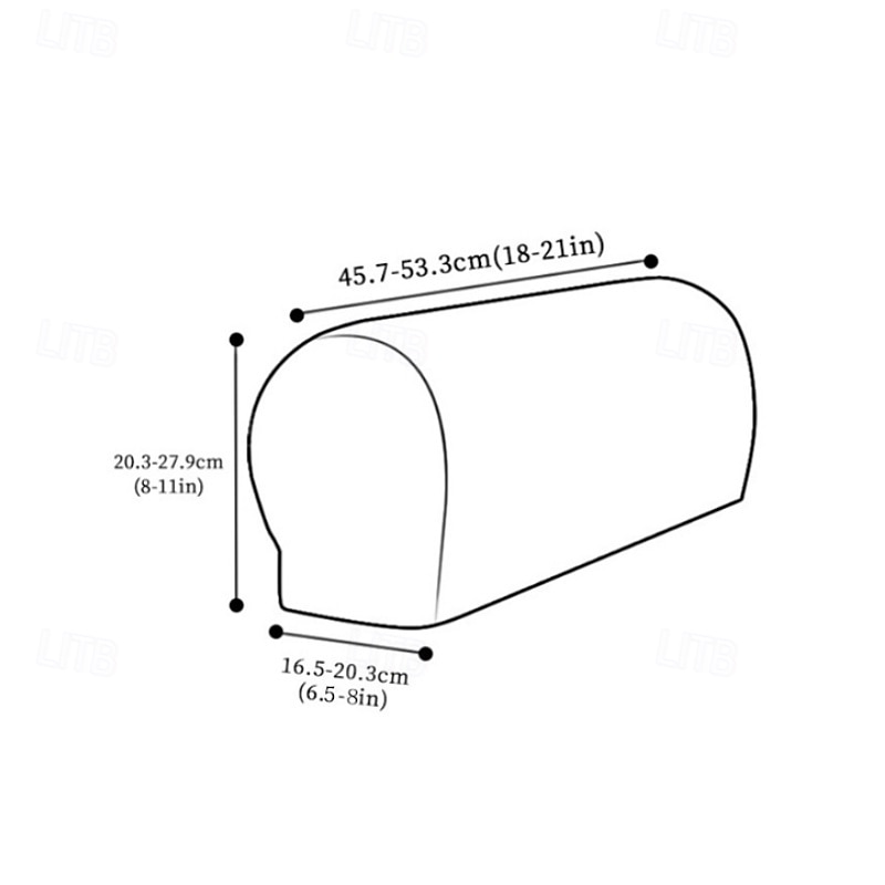 Armrest Covers Set, Chenille Arm Covers for Chairs and Sofas Anti-Slip Couch Armrest Covers with Pins, Furniture Armrest Protector for Sofa Couch Chair2