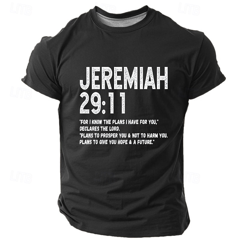 Men's Letter Print T Shirt Short Sleeve T shirt 3D Print Crew Neck Shirt Fashion Athleisure Street Sports Outdoor Daily Black Blue Summer Spring Clothing Apparel S M L XL XXL XXXL2