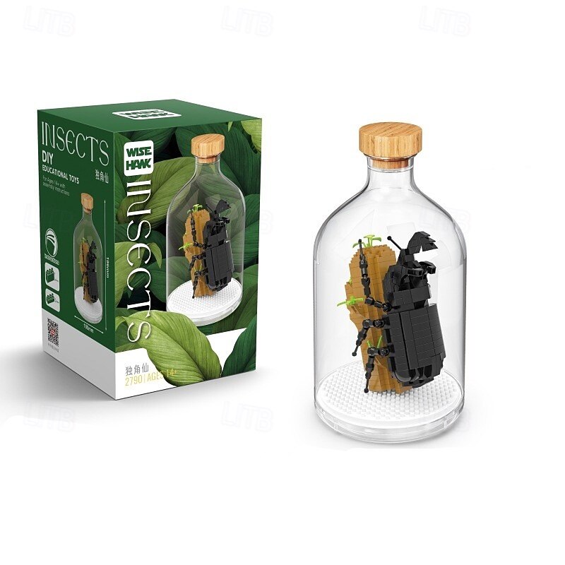 Ideas Insect Collection Building Set Relaxing Project for Insects Lovers Butterfly Dragonfly Bee Display Models Bugs Building Toys and Nature Dcor for Adults Boys Girls4