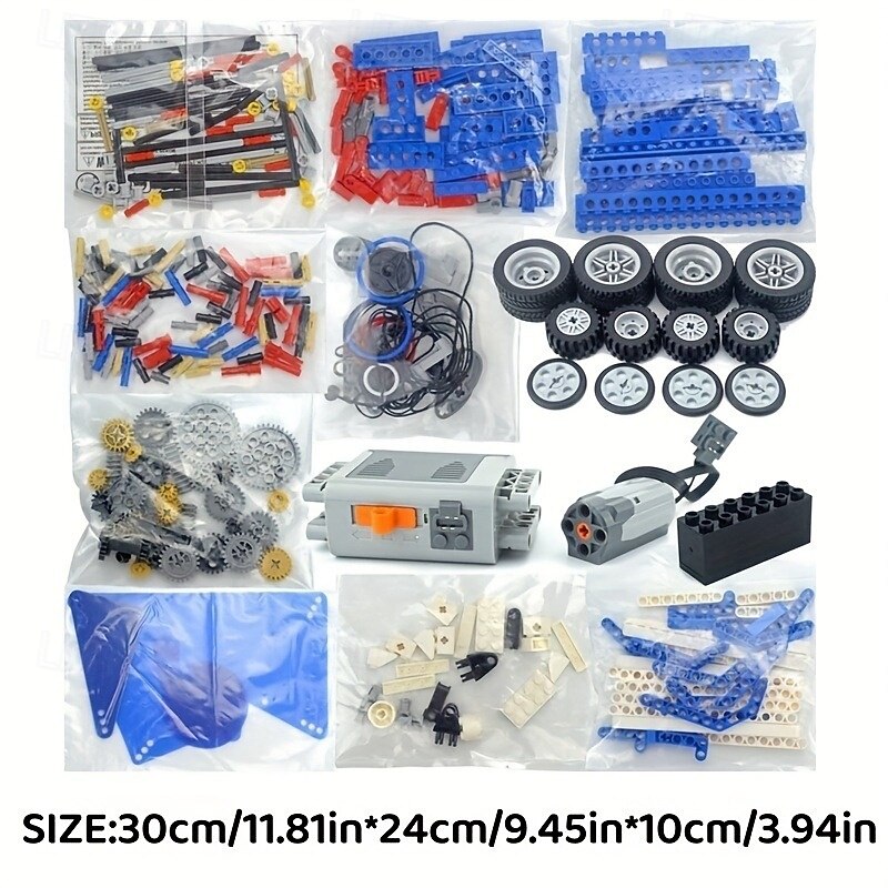 9686 Technical Parts Multi Technology Programming Educational Building Blocks Power Function Set for School Students(396pc)2