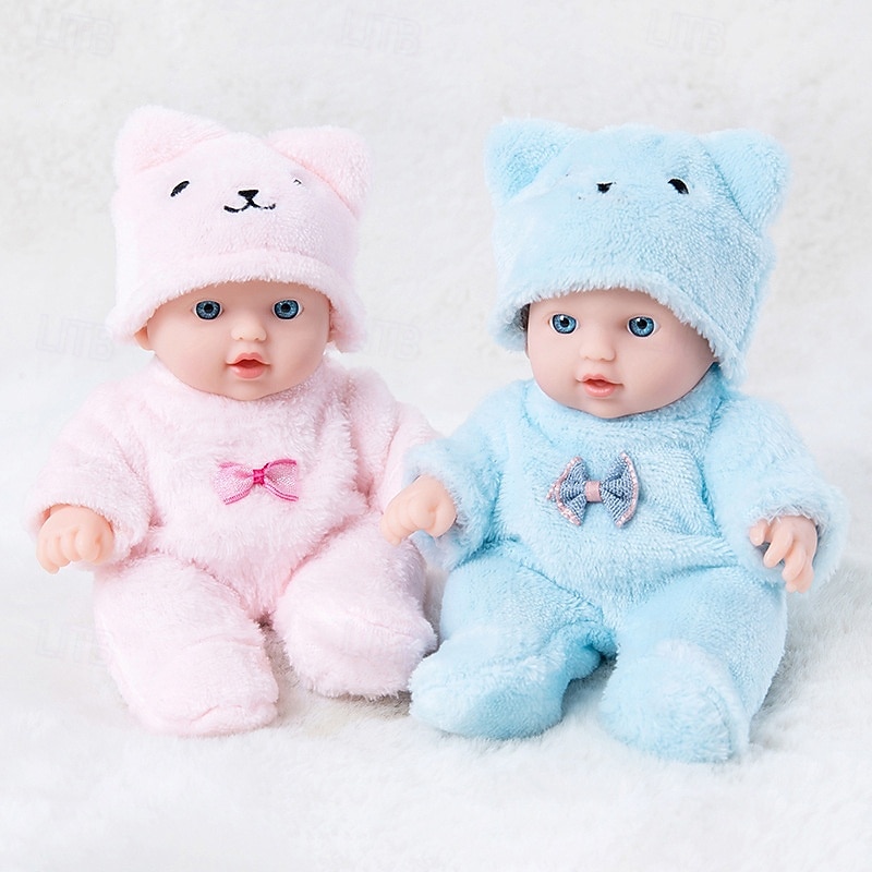 Realistic Reborn Baby Doll Clothes 8 inch Outfits Clothing Set Accessories Suitable for Reborn Babies and Newborns(WITHOUT DOLL)