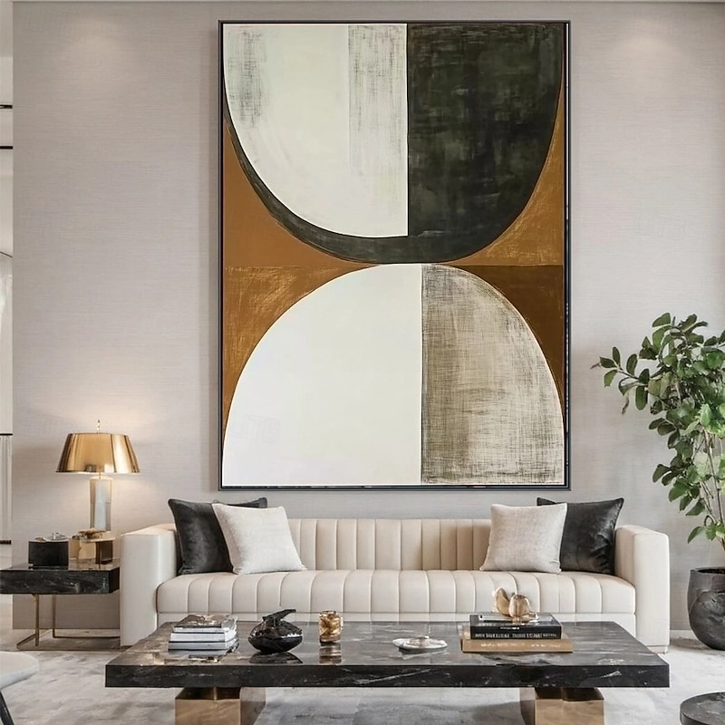 Abstract Brown Oil Painting on Canvas handmade Abstract  Modern Hand Painting Wall Art hand Painted modern stone painting On Canvas painting abstract painting