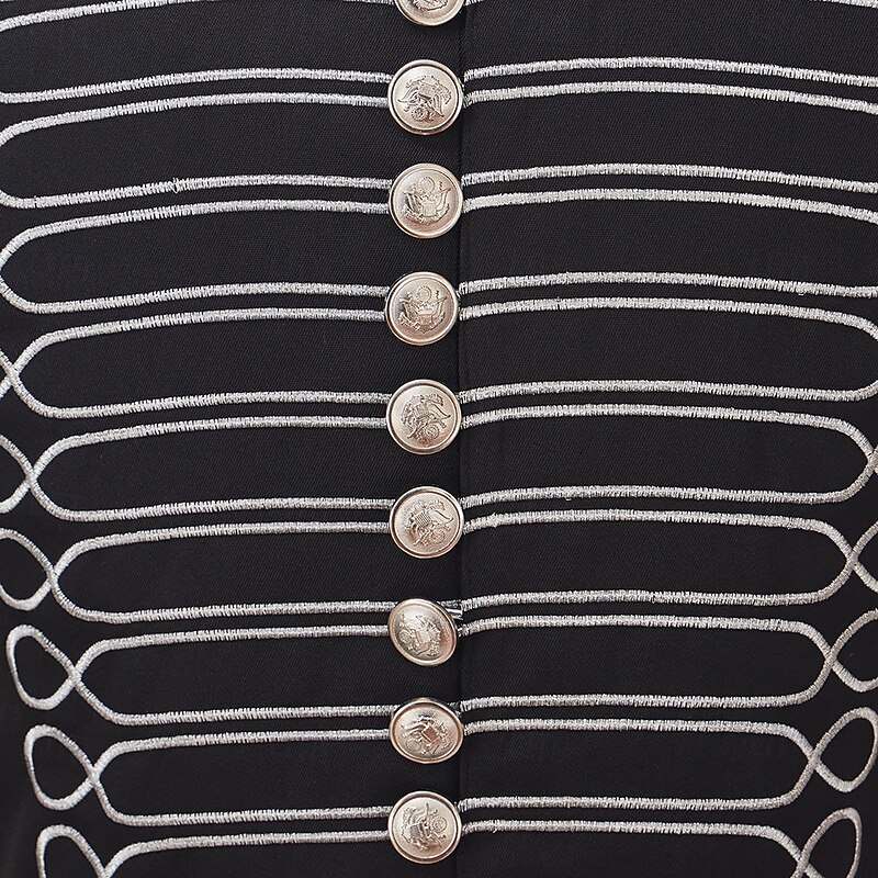 Retro Vintage Rococo Masquerade Vest Circus Jacket Prince Aristocrat Fancy Dress Men's Carnival Masquerade Mardi Gras Event / Party Adults' Vest Spring Fall & Winter4