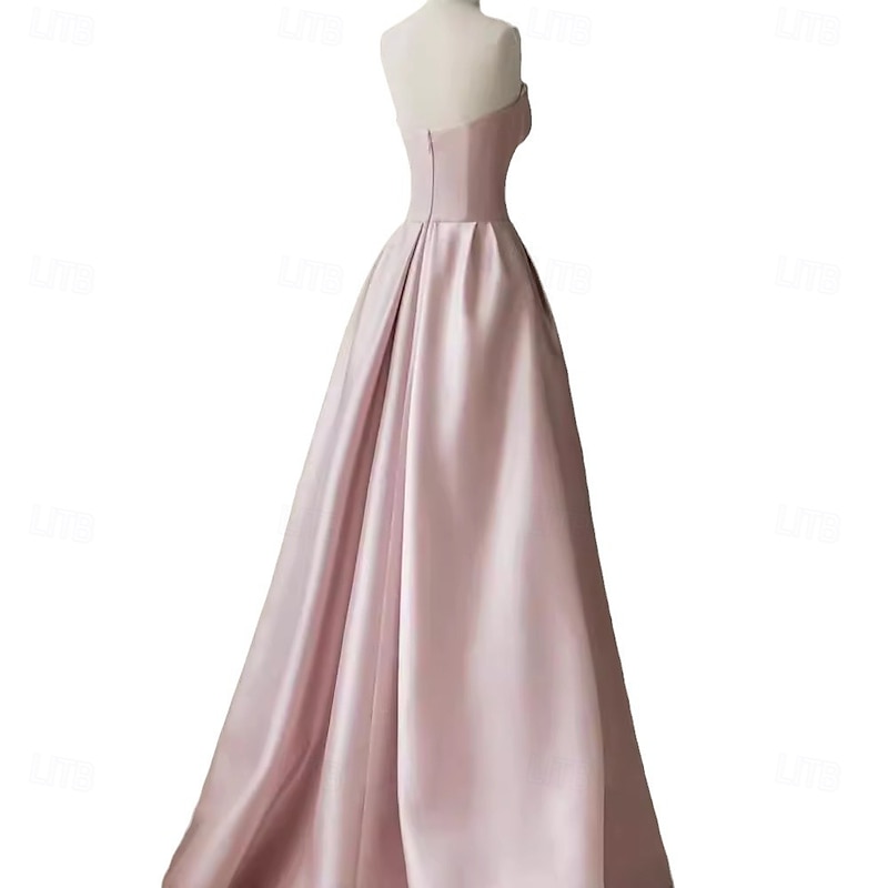 Mermaid / Trumpet Evening Gown Elegant Dress Formal Wedding Floor Length 3/4 Length Sleeve Jewel Neck Sequined with Glitter Tassel4