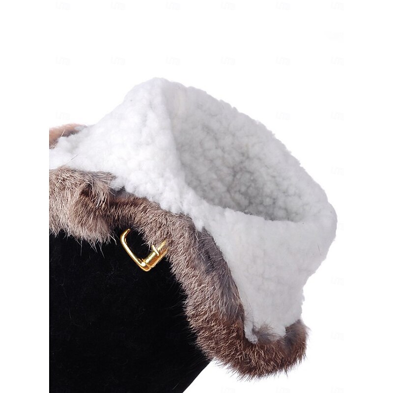 Women's Green Suede Moccasin Winter Boots with Fur Lining and Fringe Detail – Cozy Knee-High Snow Boots for Cold Weather 19