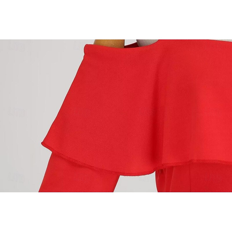 Fancy Christmas Dress Women's 1950s Christmas Pattern Adults Christmas Masquerade Christmas Eve Christmas Party New Year Eve Dress4