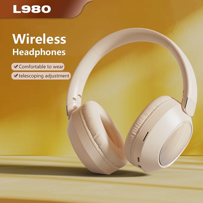 L980 Over-ear Headphone Over Ear 3.5mm Audio Jack PS4 PS5 XBOX Bluetooth 5.4 Sports Stereo Fast Charging for Apple Samsung Huawei Xiaomi MI Fitness Gym Workout Camping / Hiking Mobile Phone