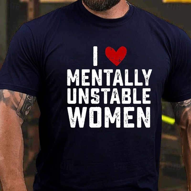 Men's LOVE Letter Printed Funny T Shirt Tee Top 100% Cotton Short Sleeve Graphic Shirt Heather Gray Army Green Dark Blue Comfortable Tee Vacation Street Fashion Designer Clothing3