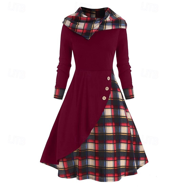 Retro Vintage Punk & Gothic Medieval Dress Masquerade Plague Doctor Fancy Dress Women's Fantasy Masquerade Party Adults' Dress