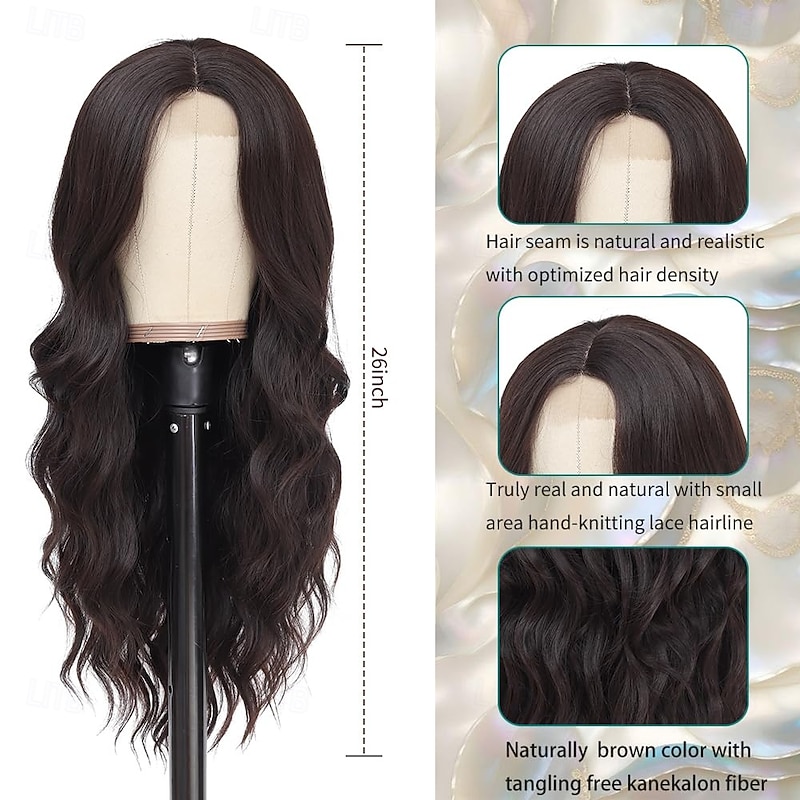 Long  Wig Premium Wavy Wigs for Women, Natural Look, Tangle-Free, Comfortable Fit, Perfect for Daily Wear and Special Occasions3