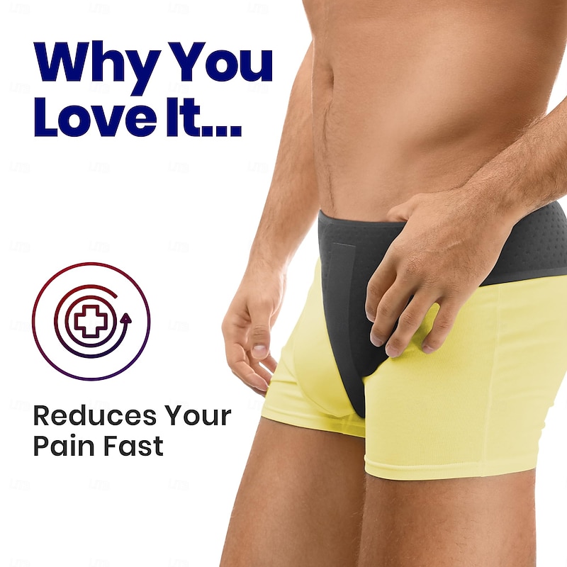 Hernia Belt for Men Inguinal Hernia Support  Groin or Lower Abdominal Hernia Truss Hernia Belts for Women or Mens Inguinal Hernias Support Belt  With Pressure Pad Fits Left or Right Groins3