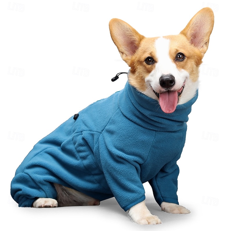 Dog Winter Coat Dog Fleece Hoodie Dog Vest Windproof Cold Weather Dog Clothes Pet Apparel for Small Medium Large Dogs4