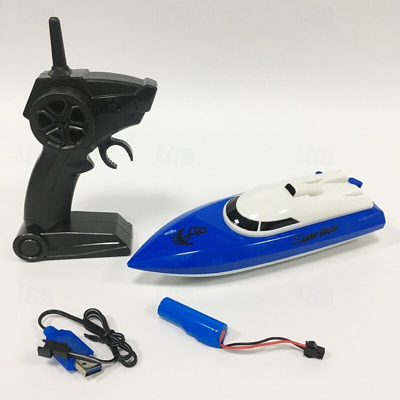 Remote Control Boats Toy Boats High Speed Waterproof Rechargeable Remote Control / RC for Pools and Lakes Boat ForAdults' Gift4