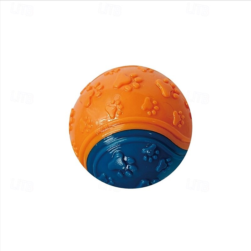 Ball Chew Toy Ball Launchers Interactive Toy Squeak Toy with Durable Pet Exercise Releasing Pressure Pet Training Teething Rope Toy for Dog Indoor Outdoor Pet Play3