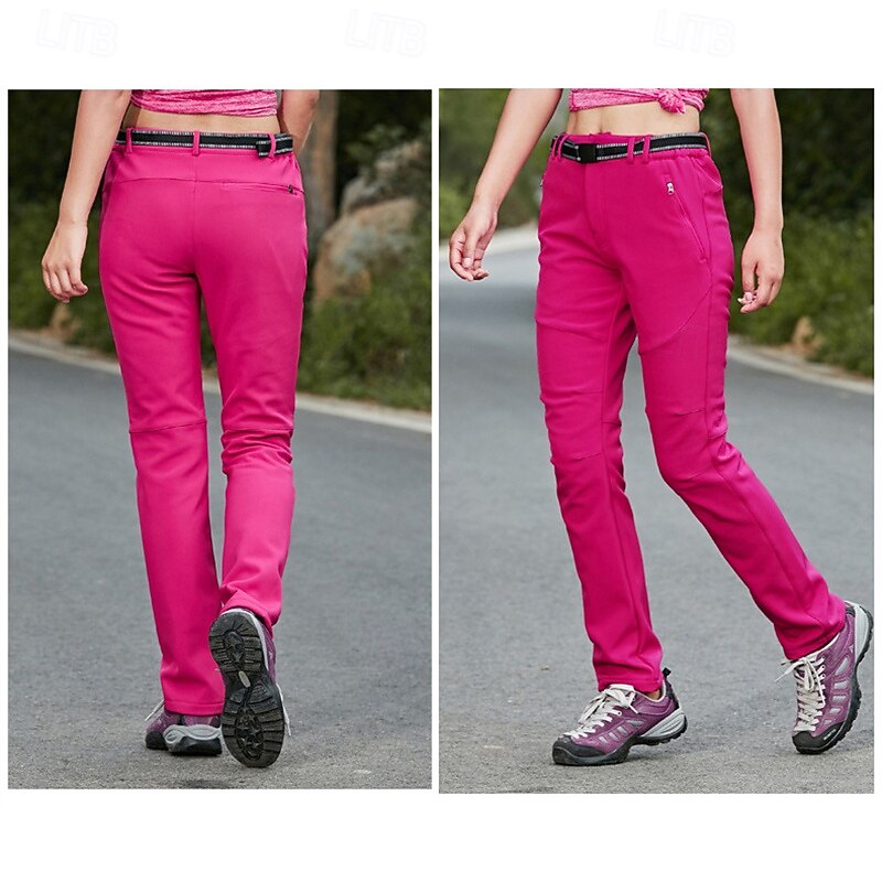 Women's Ski / Snow Pants Outdoor Winter Thermal Warm Waterproof Windproof Breathable Pants / Trousers for Camping / Hiking Snowboarding Winter Sports2