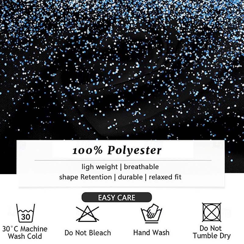 Men's Gradient Round Dots Shirt Dress Shirt Button Up Shirt Long Sleeve Business Casual School Formal Party Spring Fall Turndown Black3