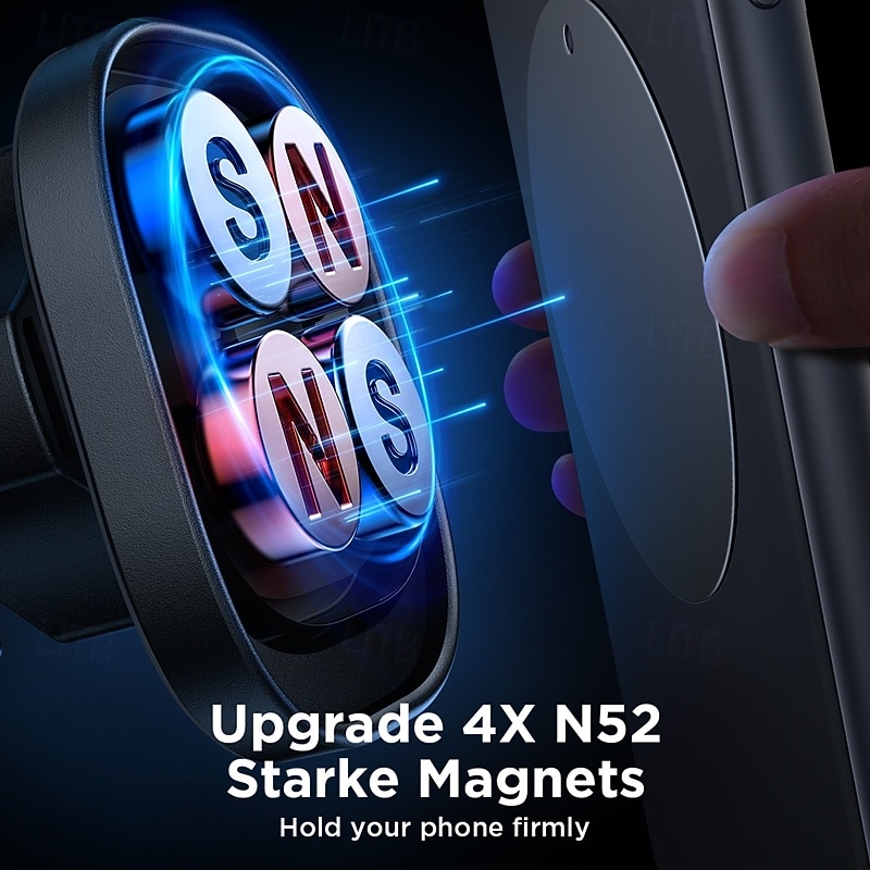 Dashboard Phone Holder Rotatable Magnetic Phone Holder for Car Dashboard Compatible with All Mobile Phone Phone Accessory2