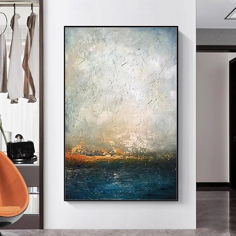 Mintura Handmade Texture Abstract Oil Paintings On Canvas Modern Wall Art Room Decoration Picture For Home Decor Rolled Frameless Unstretched Painting4