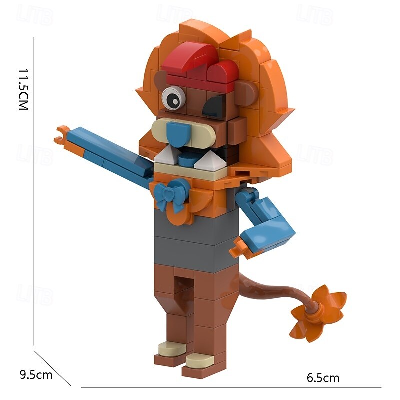 Indio Park Building Blocks Toys Imaginative Construction Playset Blocks Action FigureBirthday Building Blocks for Adults Kids Fans4