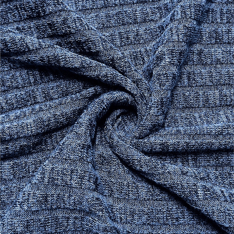 Men's 100% Cotton Ribbed Knit tee Tee Top Long Sleeve Shirt Solid Color Hooded Outdoor Street Long Sleeve Hooded Clothing Apparel Daily Casual Street Style4