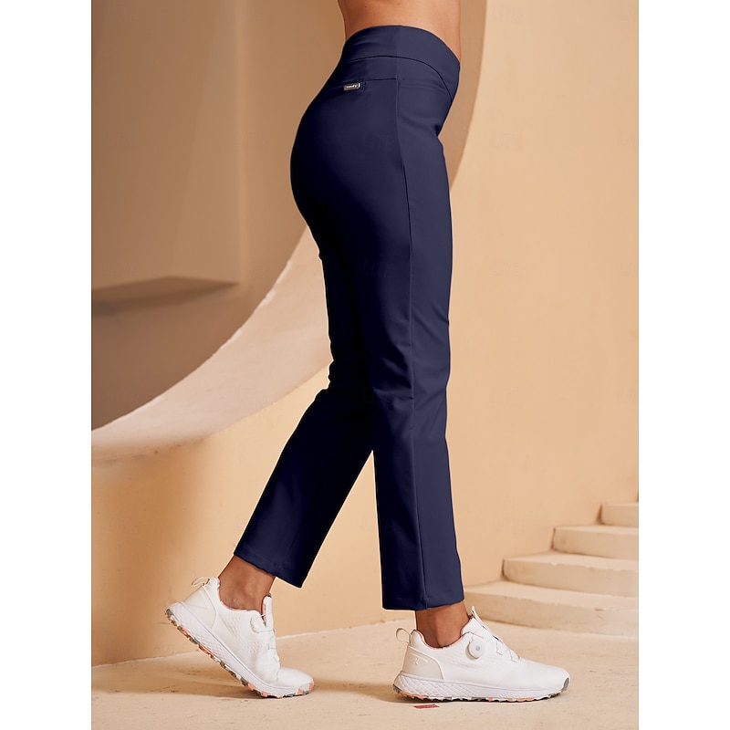 Women's Golf 28inch Ankle Pant Sun Protection Slim-Fit Stretch Ladies Golf Attire Clothes Outfits Wear Apparel3