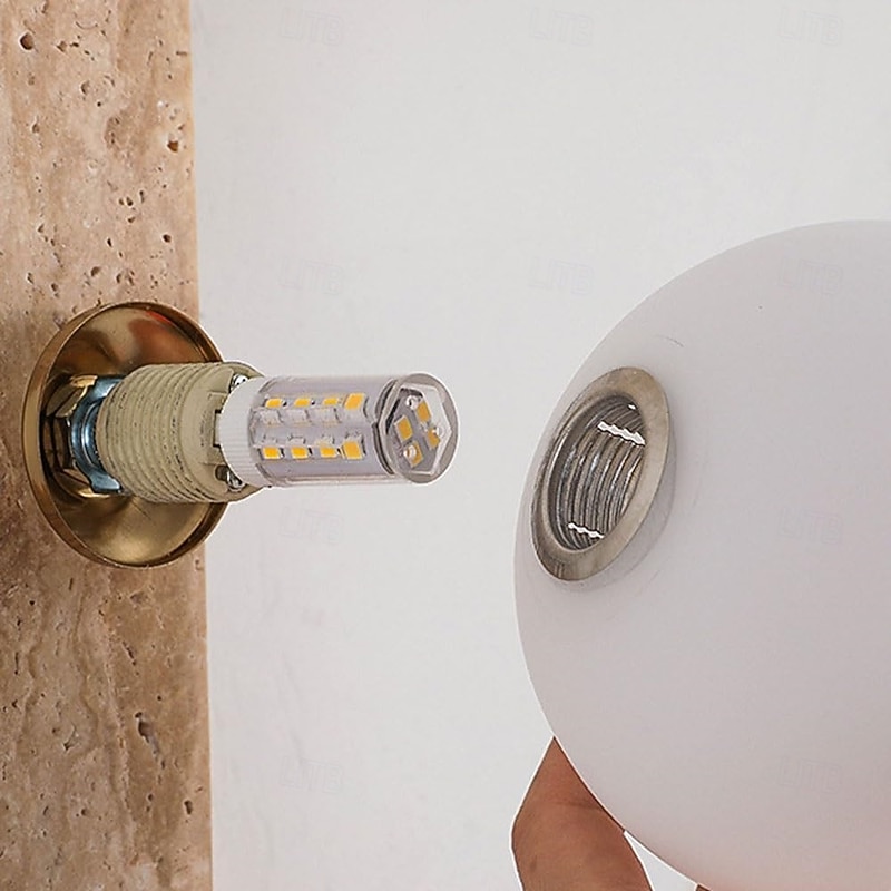 Wabi-sabi Wall Lamp Japanese Natural Travertine Wall Sconce LED Wall Mount Light Fixture Yellow Lime Stone Wall Lighting 110-240V 1-Light4