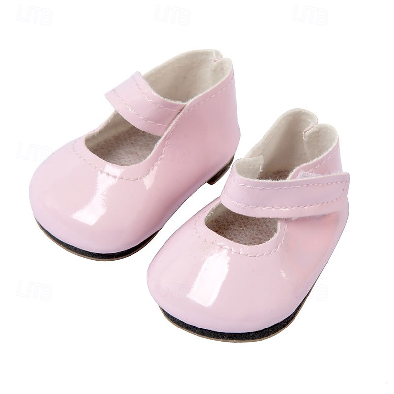 7 Pairs Doll Shoes Boots Dolls Accessories for 18 Inch Doll4