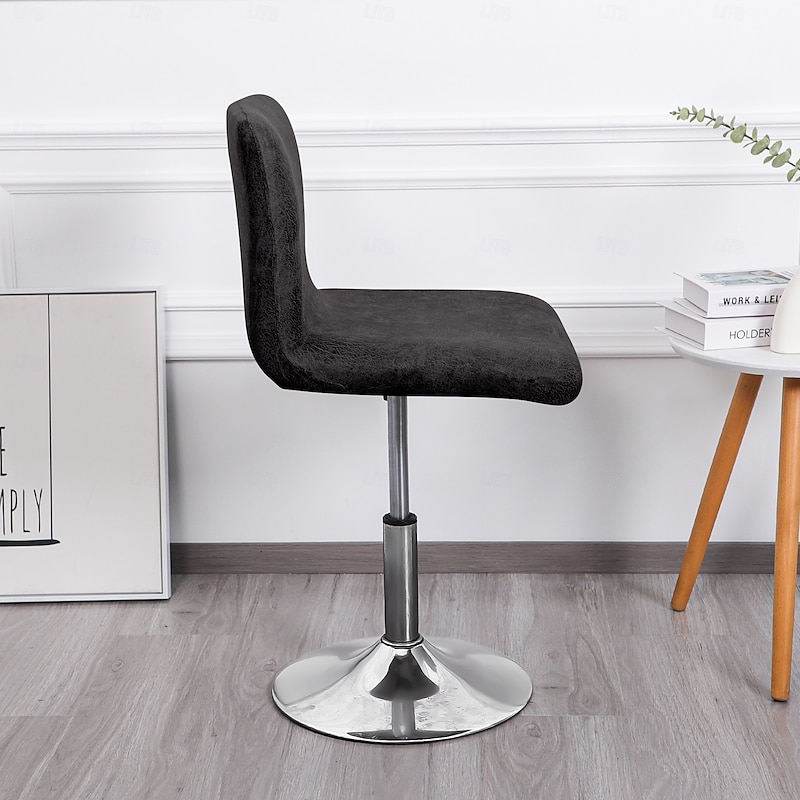 PU Leather Bar Stool Cover Durable 100% Waterproof Slipcover Perfect for Protecting and Refreshing Bar Stools Adds a Sleek and Stylish Look to Your Kitchen or Bar Area Decor3