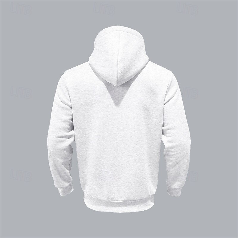 Men's Sweatshirt Quarter Zip Sweatshirt Apricot Black White Wine Navy Blue Half Zip Plain Drawstring Sports & Outdoor Daily Holiday Polyester Streetwear Basic Casual Spring &  Fall Clothing Apparel4