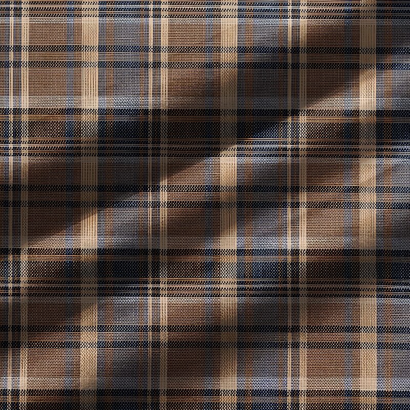 Men's Tartan Fleece Sweatpants Drawstring Elastic Waist Vintage Casual Outdoor Home Dailywear Pocket Thermal Winter 3D Print Brown3