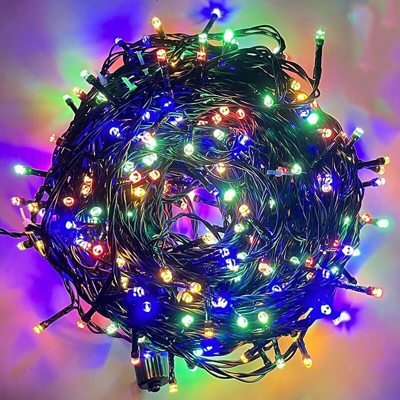 Elegant Wedding Party Reception 40ft 380 LED Color Changing Fairy String Lights – Waterproof Indoor/Outdoor String Lights with Remote, 11 Modes for Garden, Holiday2