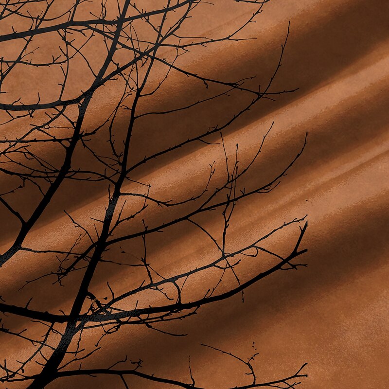 Men's Tree Fleece Sweatpants Drawstring Elastic Waist Vintage Casual Outdoor Home Dailywear Pocket Thermal Winter 3D Print Brown4