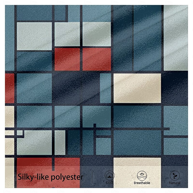 Men's Plaid Polo Shirts Golf Polos Shirts Short Sleeve Polo Shirts Collar Vintage Casual Vacation Party Evening Wear Dailywear Buttons 3D Print Summer Blue3