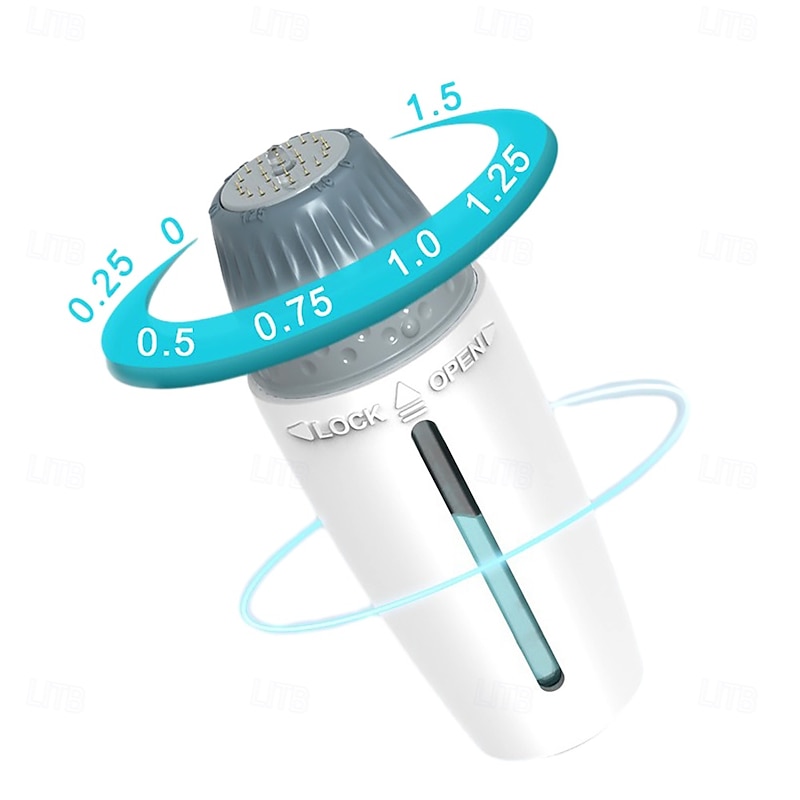 H24 Derma Stamp Adjustable 0.25mm-1.5mm Microneedling Liquid Serum Applicator  For Acne Scars Skin Improvement2