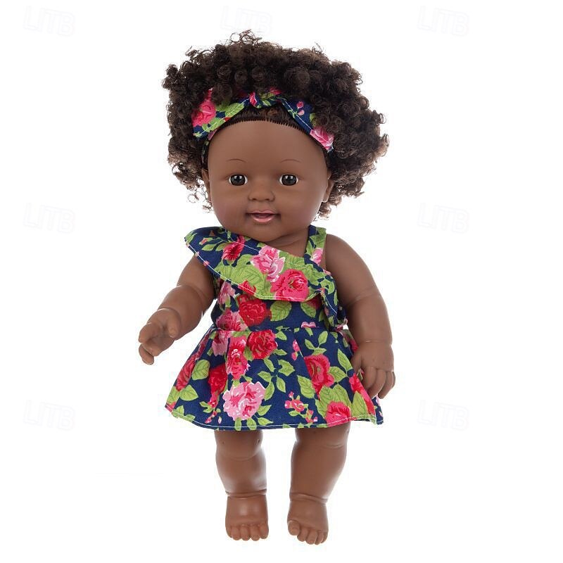 Lifelike Black Reborn Baby Girl Dolls - 12 inch Black American Realistic Newborn Dolls4