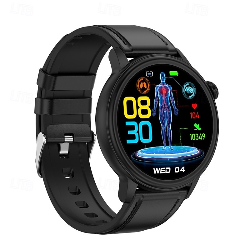 Blood Glucose Sugar Smart Band Watch Body Temperature ECG HRV Monitoring Fitness Smart Bracelet Waterproof SpO2 Smartwatch