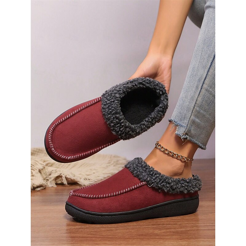 Women's Warm and Comfortable House Slippers with Non-Slip Sole - Ideal for Relaxing at Home4