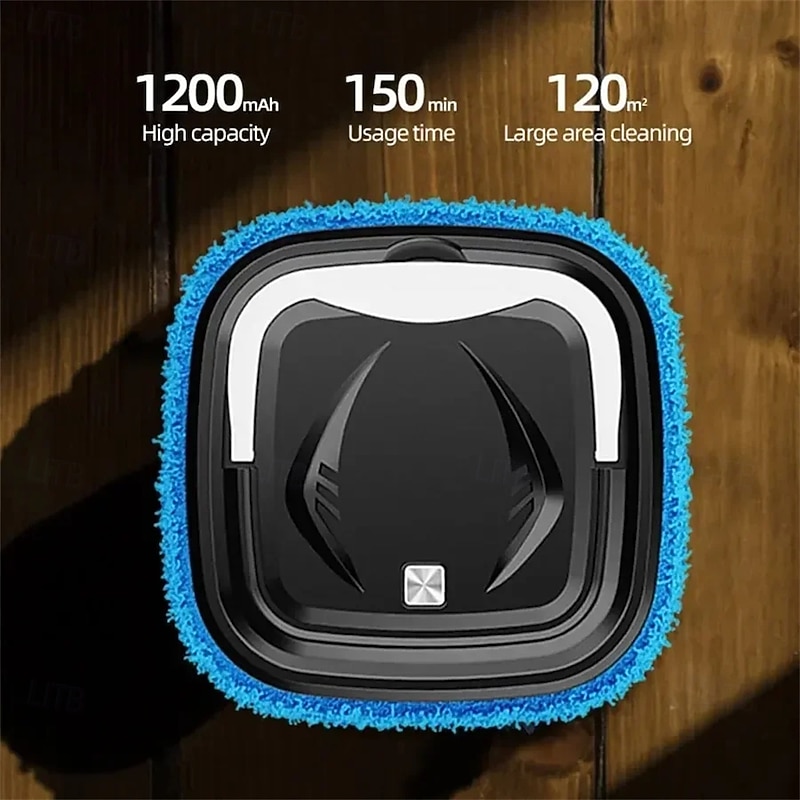 1pc Home Smart Cleaning Robot Vacuum And Self-charging Mop Combo with USB Charging Port3